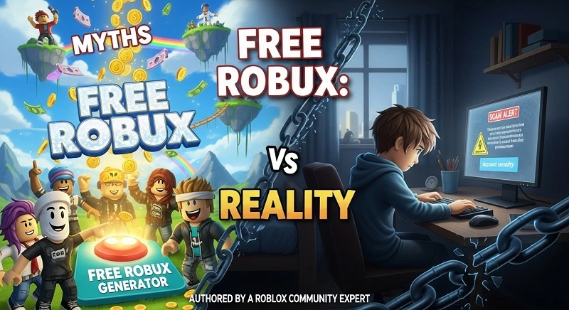 free robux myths vs reality